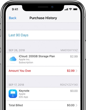 Check for Unpaid Balance