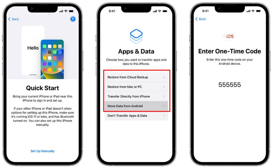 Transfer Your Apps and Data to Your New iPhone