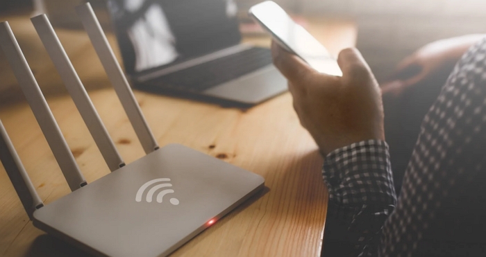 moving your device closer to the Wi-Fi router