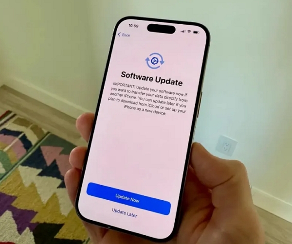 Update Your iPhone Before Data Transfer 